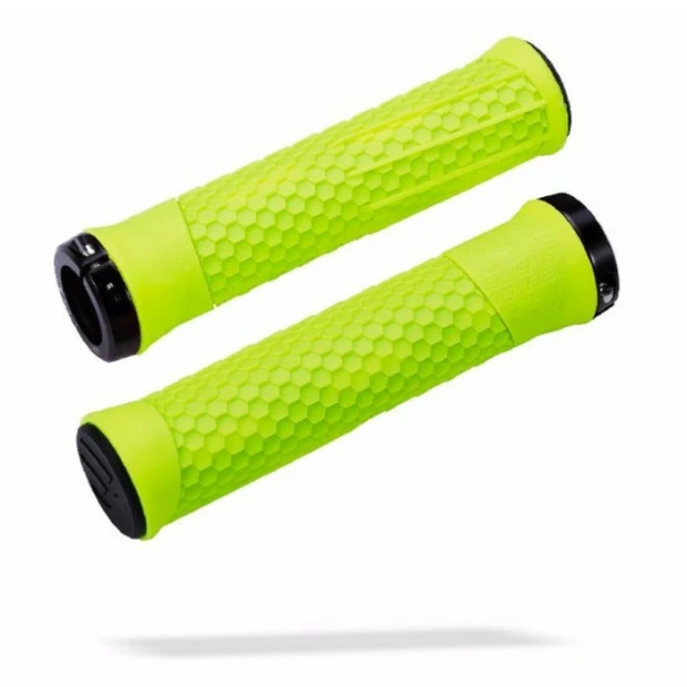 Poignées VTT BBB Python 142mm - Jaune/Noir 3 Poignées VTT BBB Python 142mm - Jaune/Noir