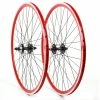 Point-Racing Paire De Roues Singlespeed Fixie 28 Pouces - Rouge -Vélos Soldes rot5acf5cf2ee0ee