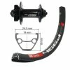 Dt-swiss Roue Avant VTT DT Swiss 466D 27,5" Moyeu XLC Evo -Vélos Soldes roue avant vtt dt swiss 466d 275 moyeu xlc evo
