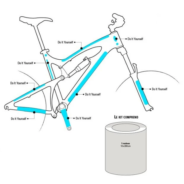 Rouleau De Protection Anti-rayures Ytwo - Finition Brillante - 10x200cm 3 Rouleau De Protection Anti-rayures Ytwo - Finition Brillante - 10x200cm