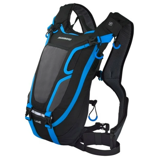 Sac à Dos VTT Shimano Unzen Enduro - Vol. 4 L - Noir/Bleu 3 Sac à Dos VTT Shimano Unzen Enduro - Vol. 4 L - Noir/Bleu