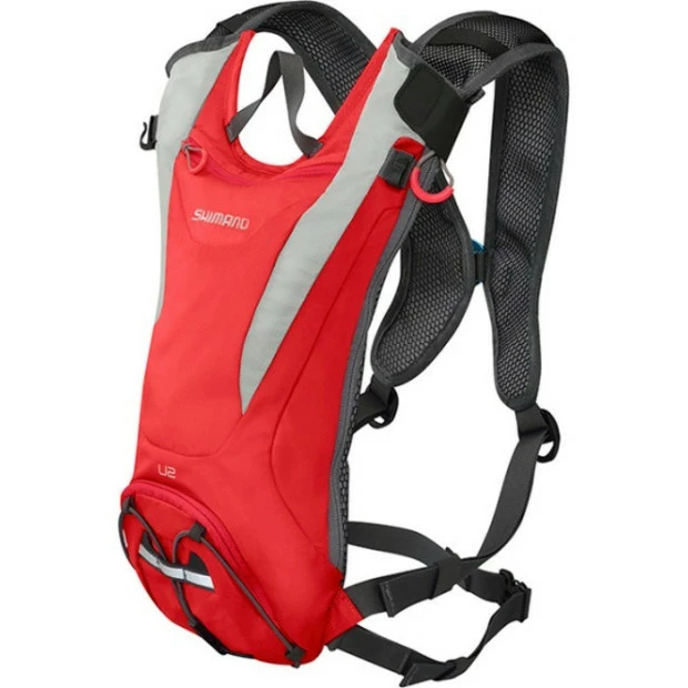 Sac à Dos VTT Shimano Unzen - Vol. 2 L / Poche à Eau 2 L - Rouge 3 Sac à Dos VTT Shimano Unzen - Vol. 2 L / Poche à Eau 2 L - Rouge