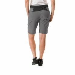 Short Femme Avec Insert Vaude Tremalzo II Noir -Vélos Soldes short femme avec insert vaude tremalzo ii noir 3