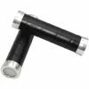 BROOKS Poignées De Guidon Slender En Cuir Véritable 130mm - Noir -Vélos Soldes slender lenkergriffe aus echtleder 130mm schwarz 179266