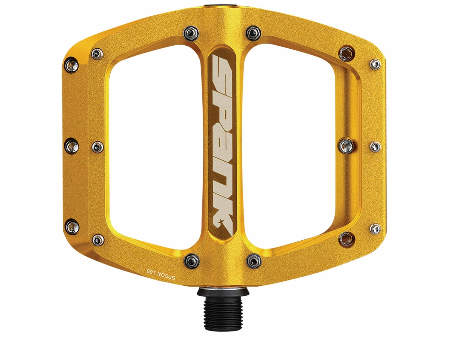 SPANK Spoon Reboot Pédale Plate - Or 3 SPANK Spoon Reboot Pédale Plate - Or