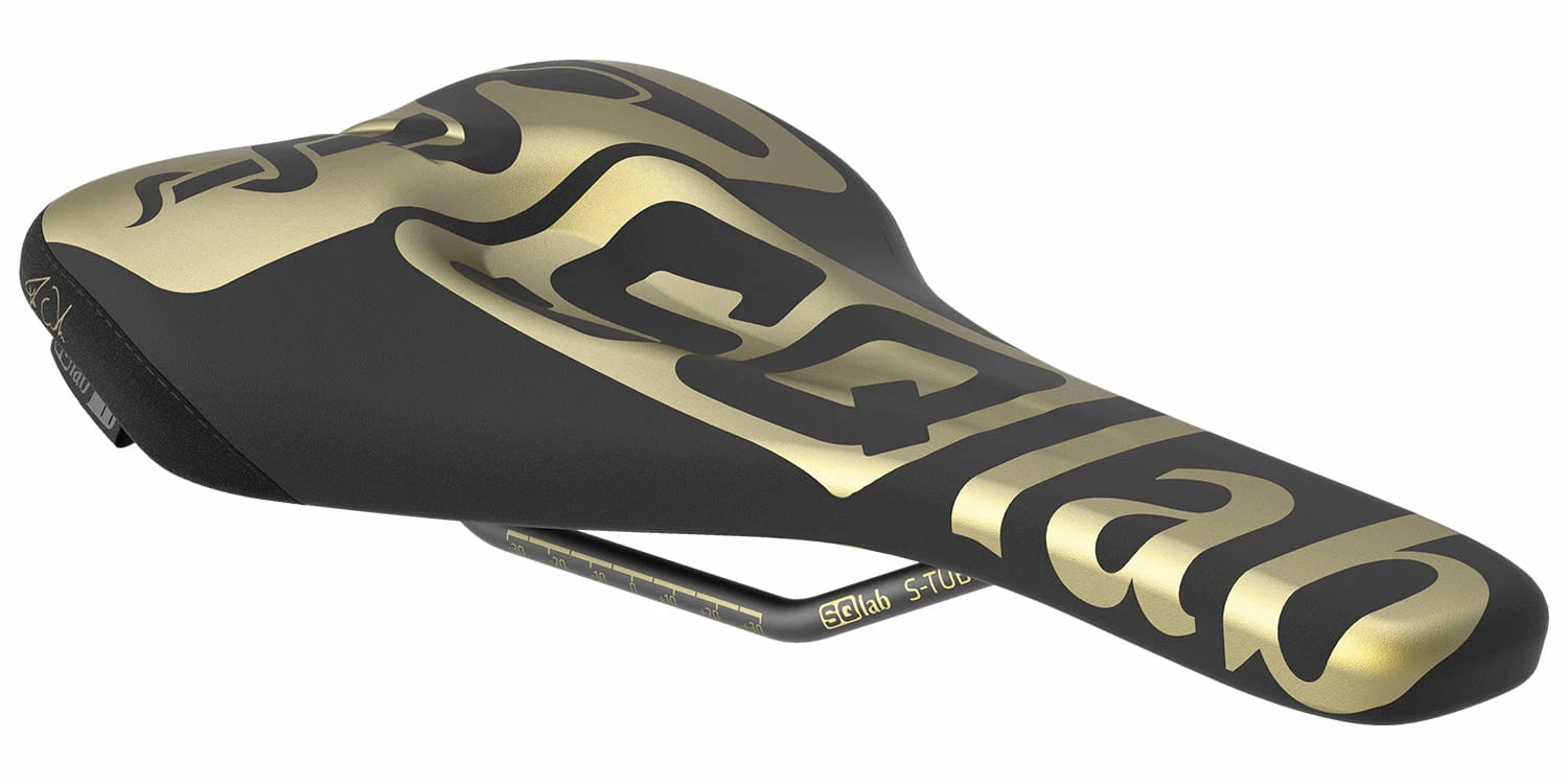 Sqlab 611 Ergowave Fabio Wibmer - Selle - S - Tube - Noir/Doré 3 Sqlab 611 Ergowave Fabio Wibmer - Selle - S - Tube - Noir/Doré