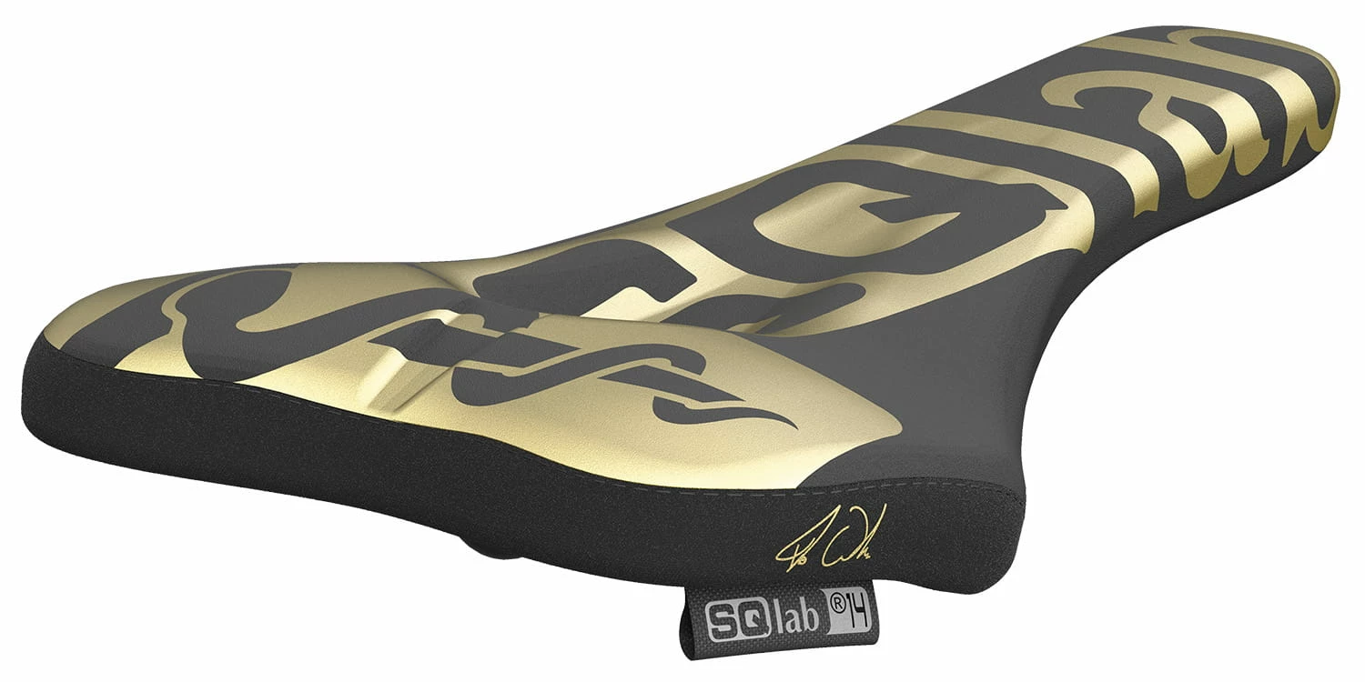 Sqlab 611 Ergowave Fabio Wibmer - Selle - S - Tube - Noir/Doré 7 Sqlab 611 Ergowave Fabio Wibmer - Selle - S - Tube - Noir/Doré – Image 5