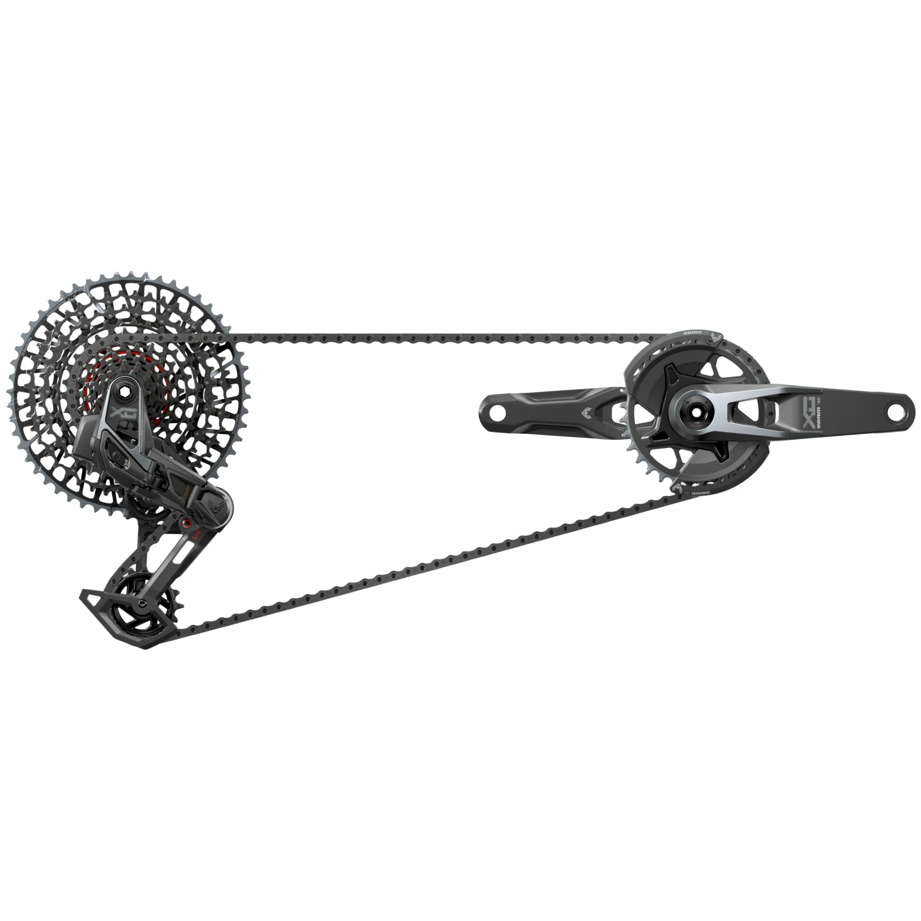 SRAM Groupe De Vitesses X0 Eagle AXS Transmission 3 SRAM Groupe De Vitesses X0 Eagle AXS Transmission