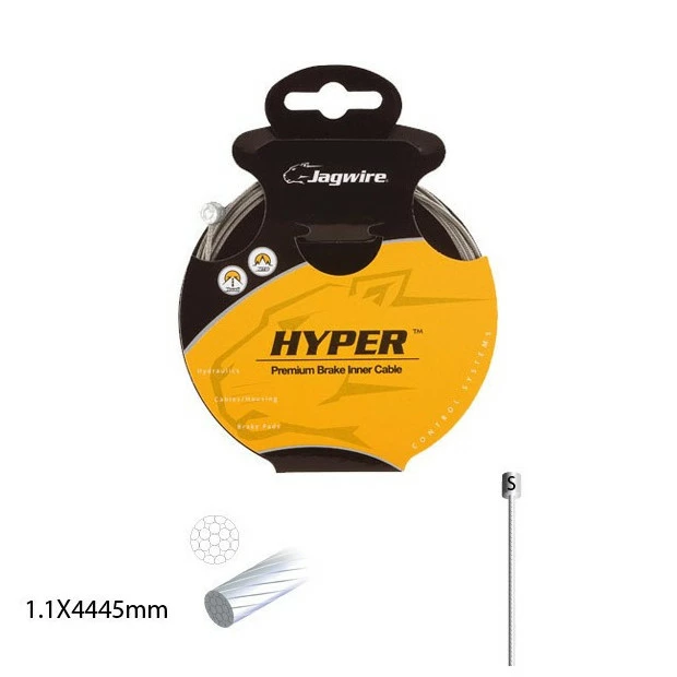 Cable Tandem Jagwire 1.1X4445mm - Shimano/SRAM 3 Cable Tandem Jagwire 1.1X4445mm - Shimano/SRAM