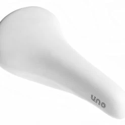 BLB Brick Lane Bikes Uno Vintage Saddle Vegan Microfibre - Blanc -Vélos Soldes uno vintage sattel vegan microfibre weiss 179376