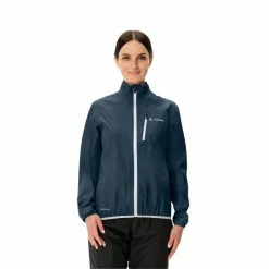 Veste Pluie Vaude Women's Drop Jacket III 04964 - Mer Sombre -Vélos Soldes veste pluie vaude women s drop jacket iii 04964 mer sombre 4